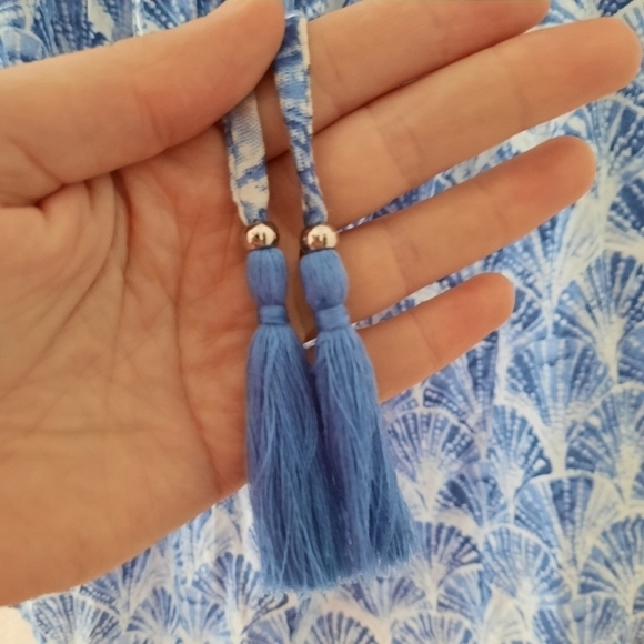 Tiare Hawaii Blue Seashell Dress OS - Picture 7 of 7